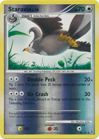 Supreme Victors Staravia #85/147 reverse holo